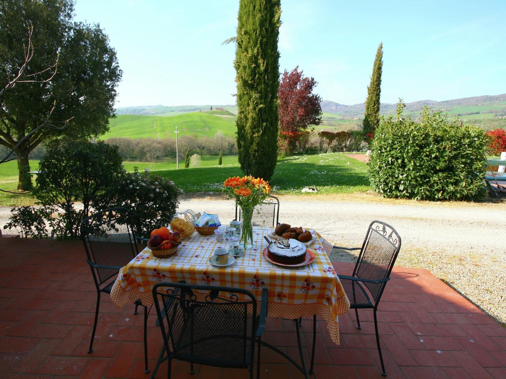 Modern Farmhouse In Pienza With Pool Екстер'єр фото