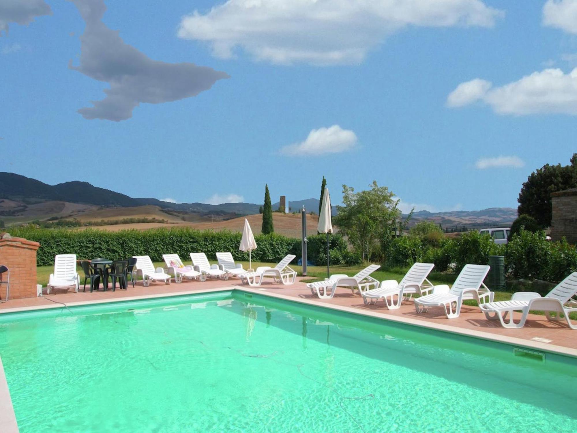 Modern Farmhouse In Pienza With Pool Екстер'єр фото